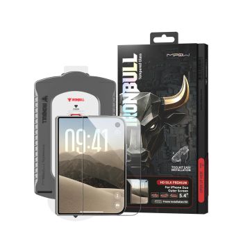 Kính cường lực (iPhone Duo) Mipow Ironbull HD Silk Premium Tool Kit & Frame Camera Cover