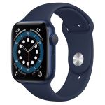 Apple Watch Series 6 GPS, 44mm Aluminium Case with Sport Band