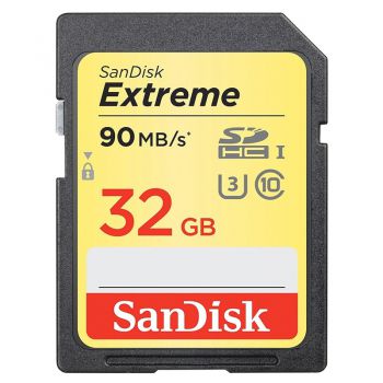 Thẻ nhớ Sandisk extreme SDHC UHS-I Card 32GB speed up to 90 MB/s 600x