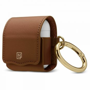 Vỏ bảo vệ Spigen La Manon Leather cho Apple AirPods 1/2