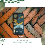 Bold Handmade Painting Leather Case - Under the sun