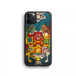Bold Handmade Painting Leather Case - Ngũ hổ