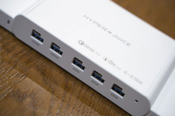 Bộ sạc HyperJuice Ultimate Charger 110W, Dual Wireless Charger 15W