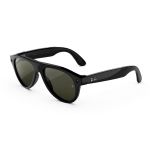 Kính thông minh Ray-Ban Meta Aviator (Gen 3) - Shiny Black Frame/Green Lenses