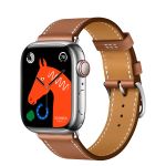 Apple Watch Series 8 Hermès, 41mm Silver Stainless Steel Case with Single Tour