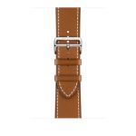 Apple Watch Series 8 Hermès, 45mm Silver Stainless Steel Case with Single Tour Deployment Buckle