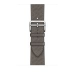 Apple Watch Series 8 Hermès, 45mm Silver Stainless Steel Case with H Diagonal Single Tour