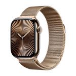 Apple Watch Series 10 (GPS+Cellular) 42mm Titanium Case, Milanese Loop