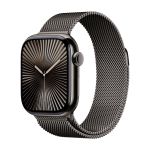 Apple Watch Series 10 (GPS+Cellular) 42mm Titanium Case, Milanese Loop