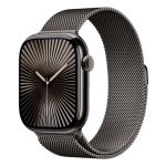 Apple Watch Series 10 (GPS+Cellular) 46mm Titanium Case, Milanese Loop