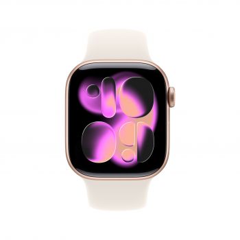 Apple Watch Series 11 (GPS) 42mm Aluminum Case, Sport Band