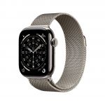 Apple Watch Series 11 (GPS+Cellular) 42mm Titanium Case, Milanese Loop