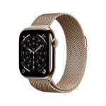 Apple Watch Series 11 (GPS+Cellular) 42mm Titanium Case, Milanese Loop