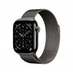 Apple Watch Series 11 (GPS+Cellular) 42mm Titanium Case, Milanese Loop
