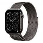 Apple Watch Series 11 (GPS+Cellular) 46mm Titanium Case, Milanese Loop