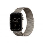 Apple Watch Series 12 (GPS+Cellular) 42mm Titanium Case, Milanese Loop
