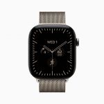 Apple Watch Series 12 (GPS+Cellular) 42mm Titanium Case, Milanese Loop