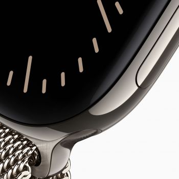 Apple Watch Series 12 (GPS+Cellular) 46mm Titanium Case, Milanese Loop