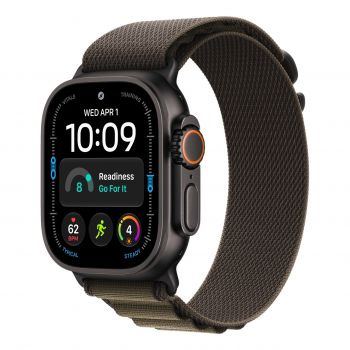 Apple Watch Ultra 4 - 49mm, Black Titanium (Alpine Loop)