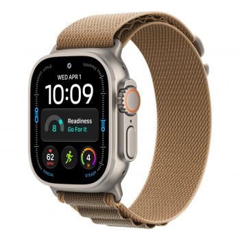 Apple Watch Ultra 4 - 49mm, Natural Titanium (Alpine Loop)