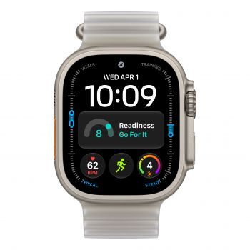 Apple Watch Ultra 4 - 49mm, Natural Titanium (Ocean Band)