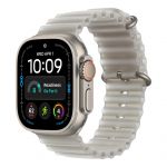 Apple Watch Ultra 4 - 49mm, Natural Titanium (Ocean Band)