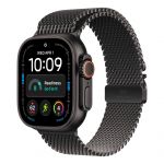 Apple Watch Ultra 4 - 49mm, Black Titanium (Titanium Milanese Loop)
