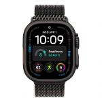 Apple Watch Ultra 4 - 49mm, Black Titanium (Titanium Milanese Loop)
