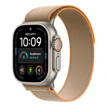 Apple Watch Ultra 4 - 49mm, Natural Titanium (Trail Loop)