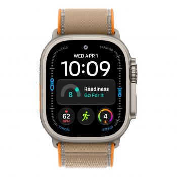 Apple Watch Ultra 4 - 49mm, Natural Titanium (Trail Loop)