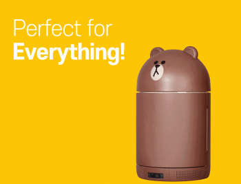 Tủ lạnh mini Ccomo x Line Friends