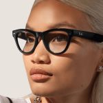 Kính thông minh Ray-Ban Meta Skyler (Gen 2) - Shiny Black with Clear Lenses