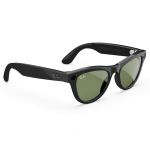 Kính thông minh Ray-Ban Meta Skyler (Gen 2) - Shiny Black with Green Sun Lenses