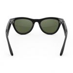 Kính thông minh Ray-Ban Meta Skyler (Gen 2) - Shiny Black with Green Sun Lenses