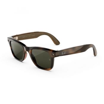 Kính thông minh Ray-Ban Meta Wayfarer (Gen 3) - Havana Frame/Green Lenses