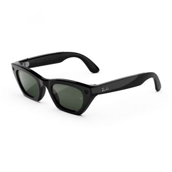 Kính thông minh Ray-Ban Meta Zena Gen 3 (Shiny Black Frame/Transitions Green Lenses)